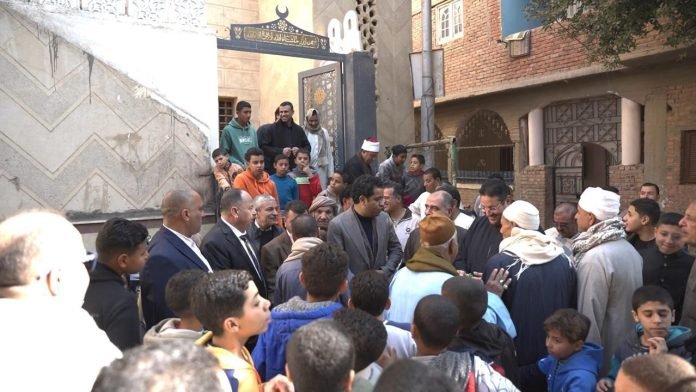 بحضور النائب يوسف الجميل.. إفتتاح المسجد الكبير بقرية باها بعد إحلاله وتجديده