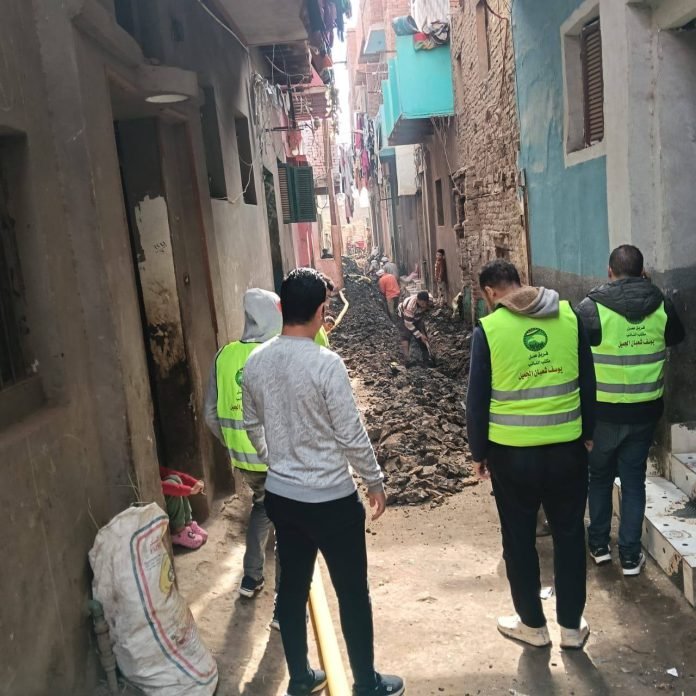 النائب يوسف الجميل يبدأ فى حل مشكلة المياه الجوفيه بقرية بلفيا