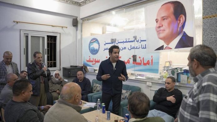 النائب يوسف الجميل يقدم الشكر لأهالى مجلس قروى تزمنت ويستمع لمشاكلهم ومطالبهم