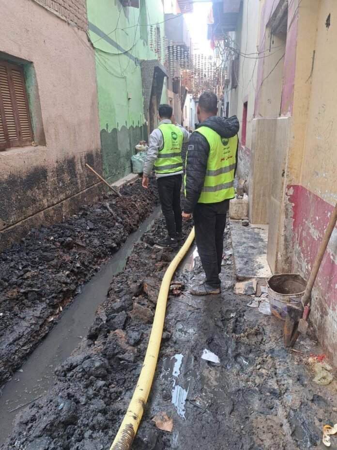 بالصور … النائب يوسف الجميل يستكمل حل مشكلة المياه الجوفيه بقرية بلفيا