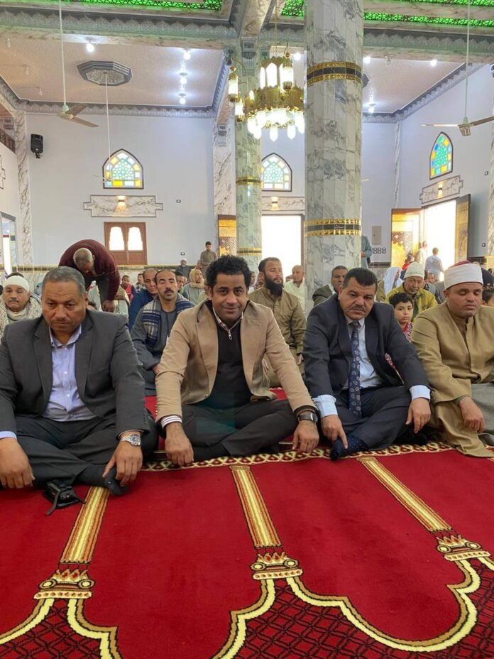 النائب يوسف شعبان الجميل يفتتح مسجد التقوى ببياض العرب