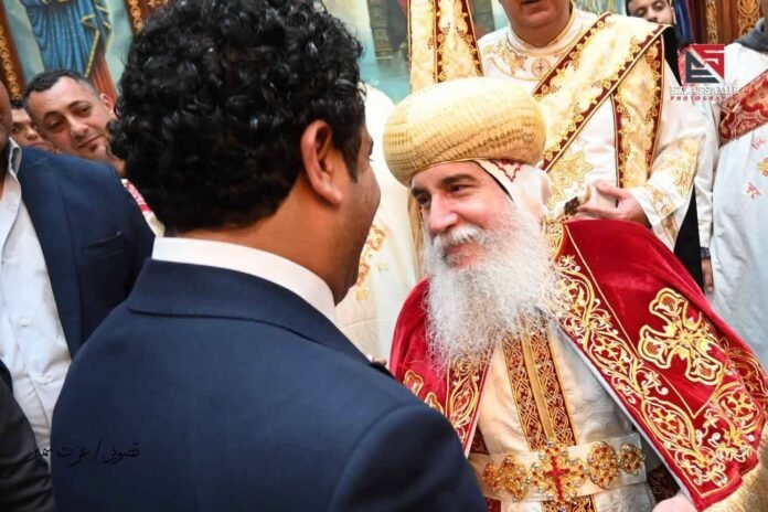 بالصور… النائب يوسف الجميل يشهد مراسم قداس عيد الميلاد بمطرانية بني سويف.. ويقدم التهنئة للأخوة المسيحيين